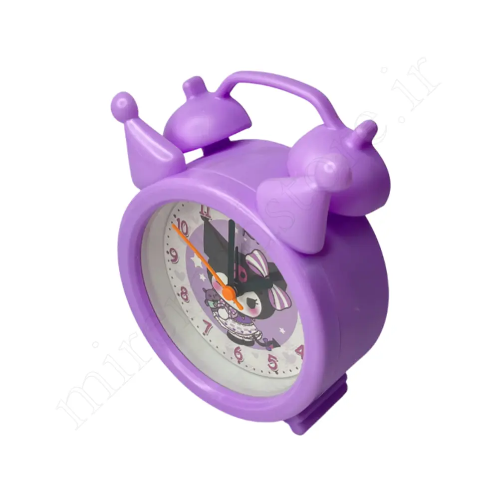 ساعت رومیزی زنگدارکرومی کارتونCLOCK-1828-1888
