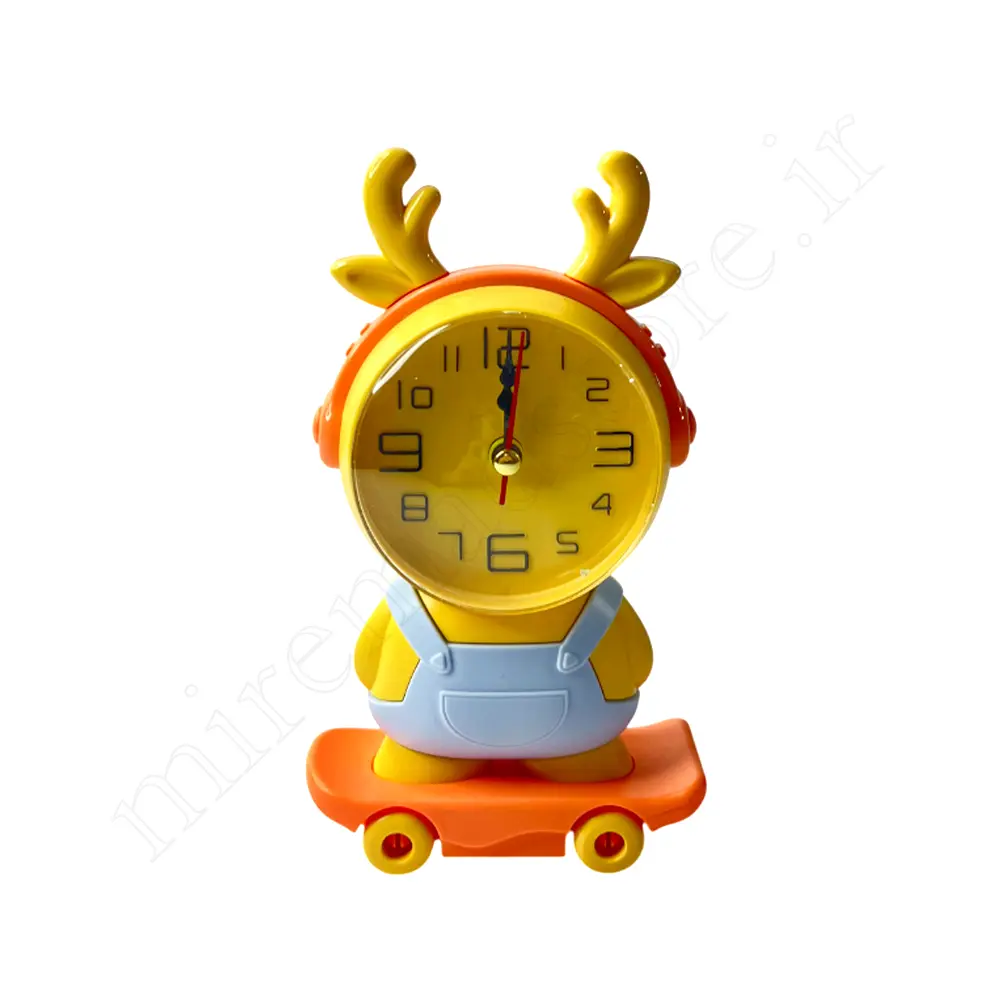 ساعت رومیزی زنگداراسکیتCARTOON-346