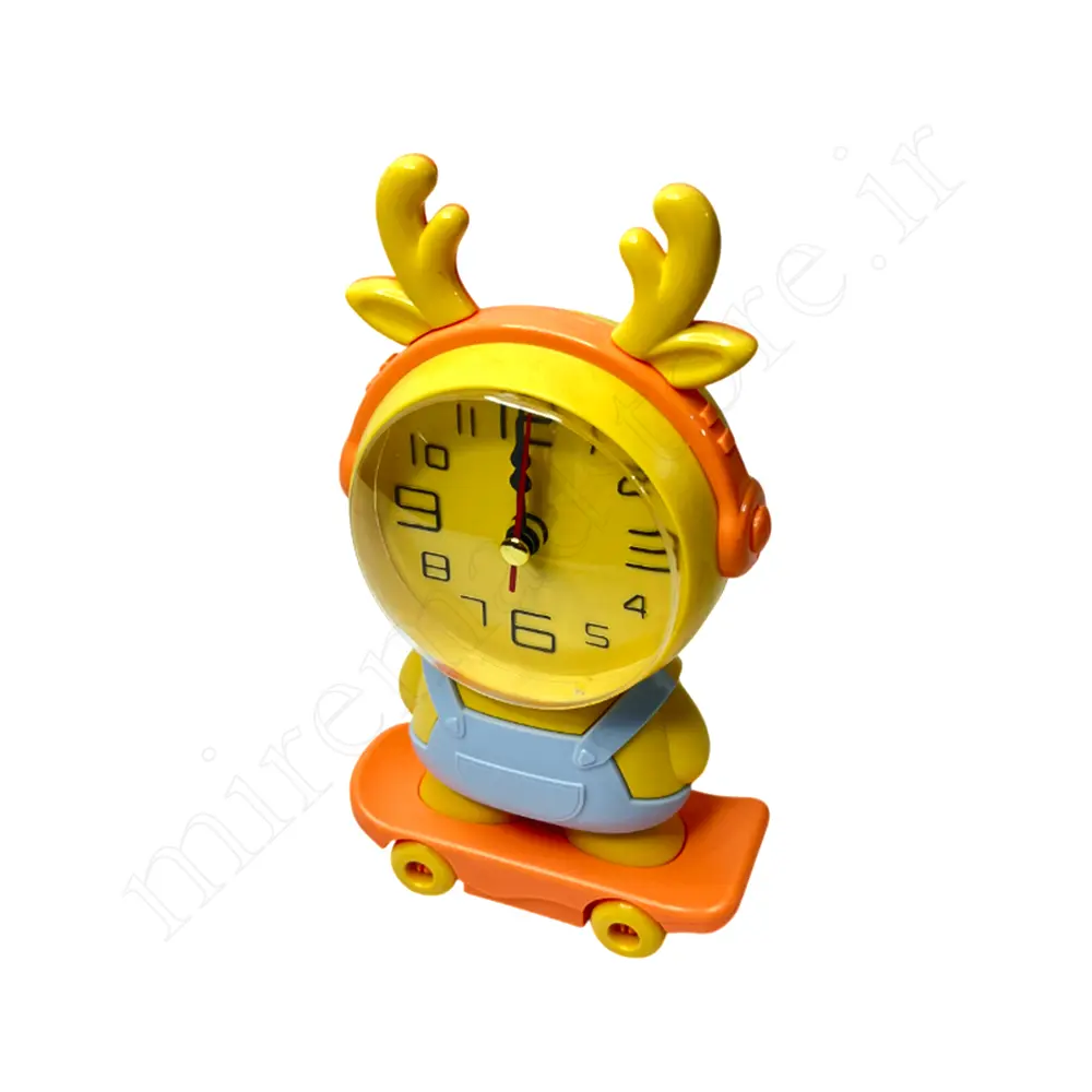 ساعت رومیزی زنگداراسکیتCARTOON-346