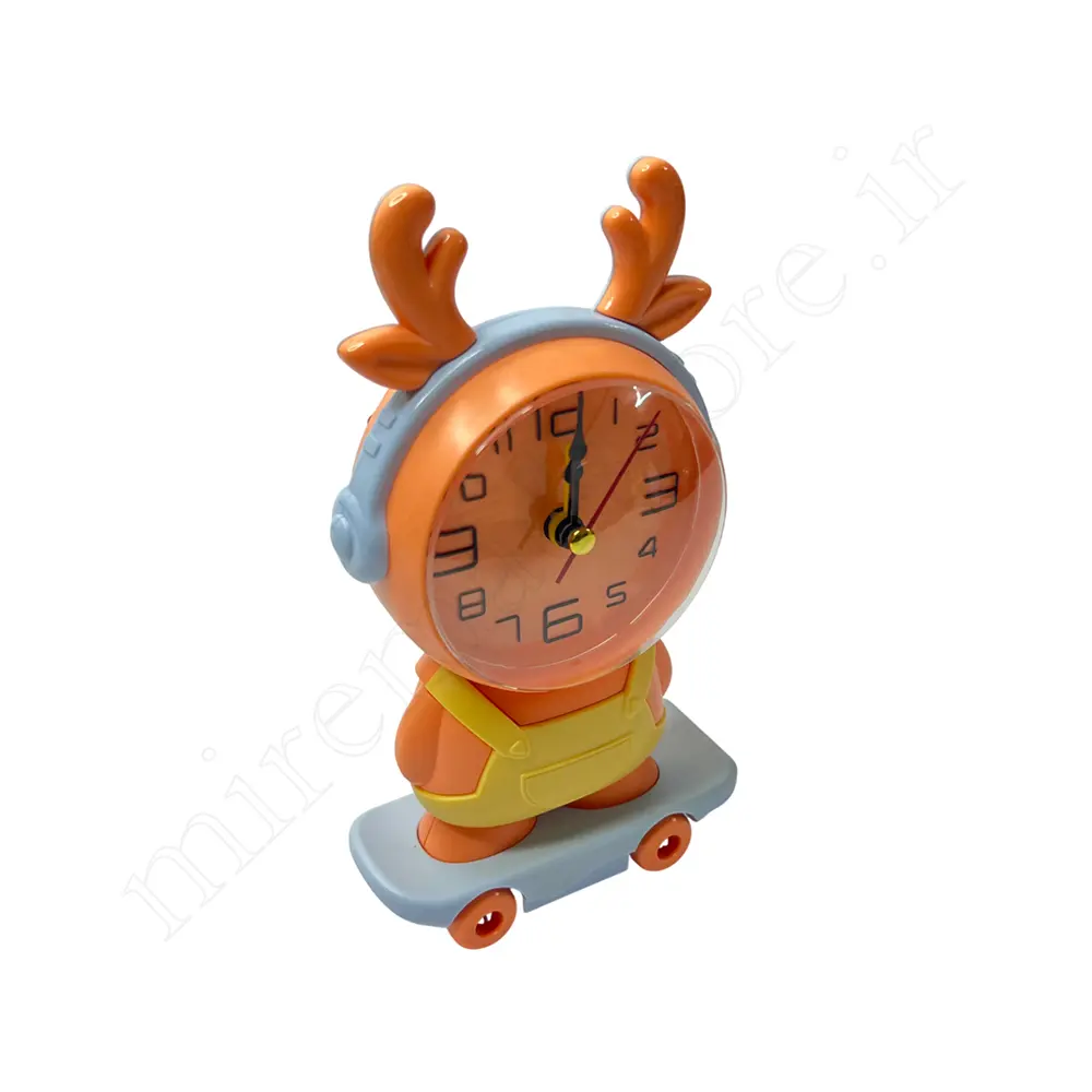 ساعت رومیزی زنگداراسکیتCARTOON-346