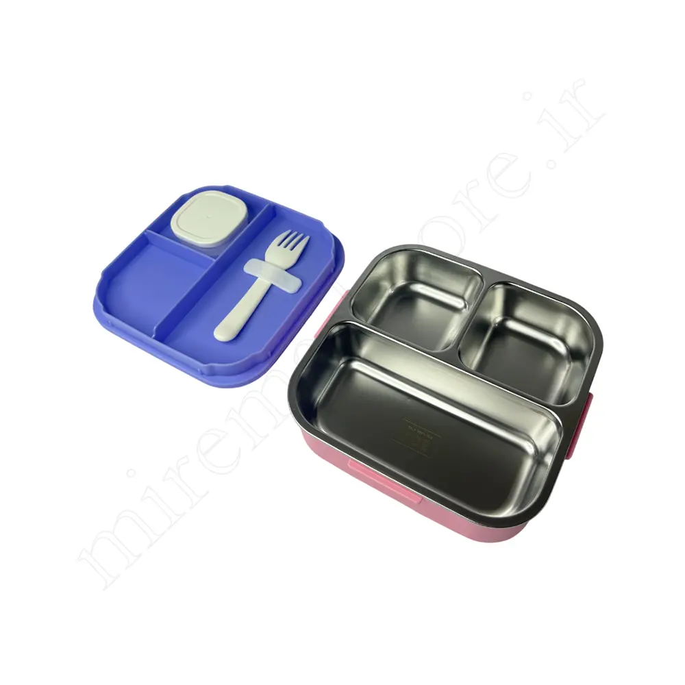 ظرف غذا دوطبقه استیل ماین MINE-207