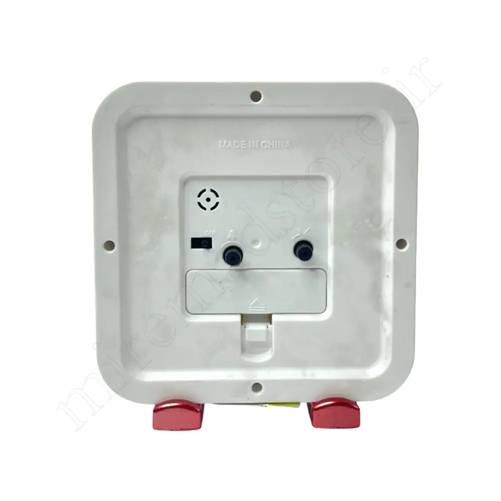 ساعت رومیزی زنگدارخرگوشی کرومیCLOCK-3420-316