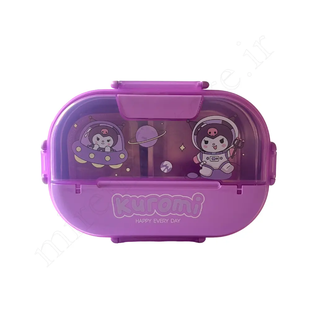 ظرف غذا یک طبقه استیل کرومی KUROMI-40746-10