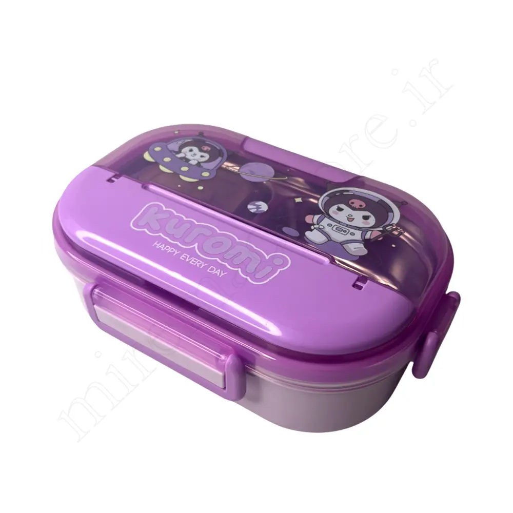 ظرف غذا یک طبقه استیل کرومی KUROMI-40746-10