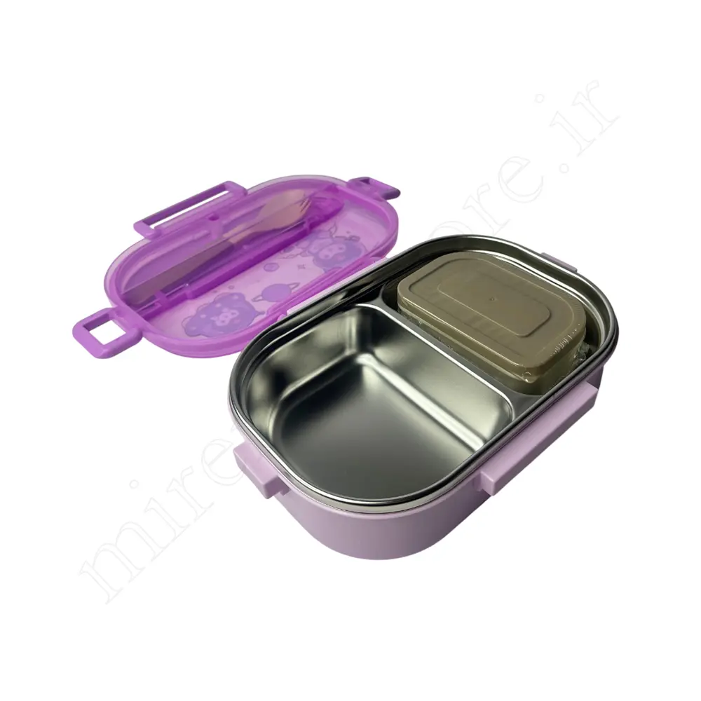 ظرف غذا یک طبقه استیل کرومی KUROMI-40746-10