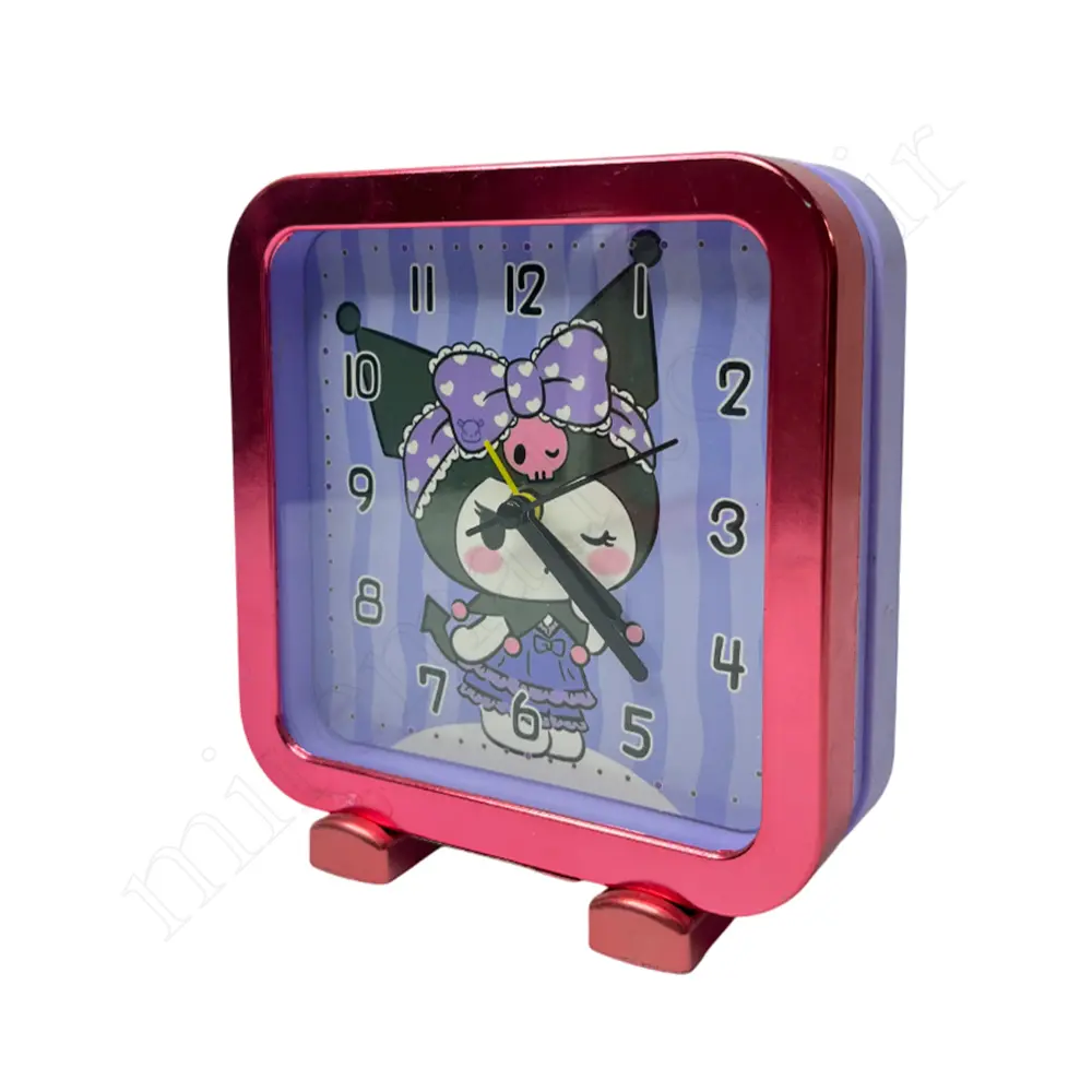 ساعت رومیزی زنگدارخرگوشی کرومیCLOCK-3420-316