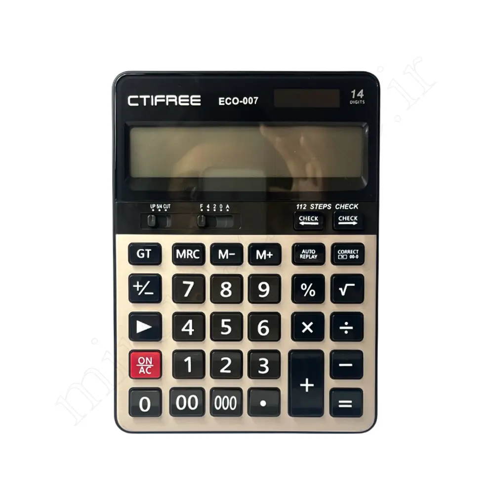 ماشین حساب رومیزی ستی فری CTIFREE-ECO007