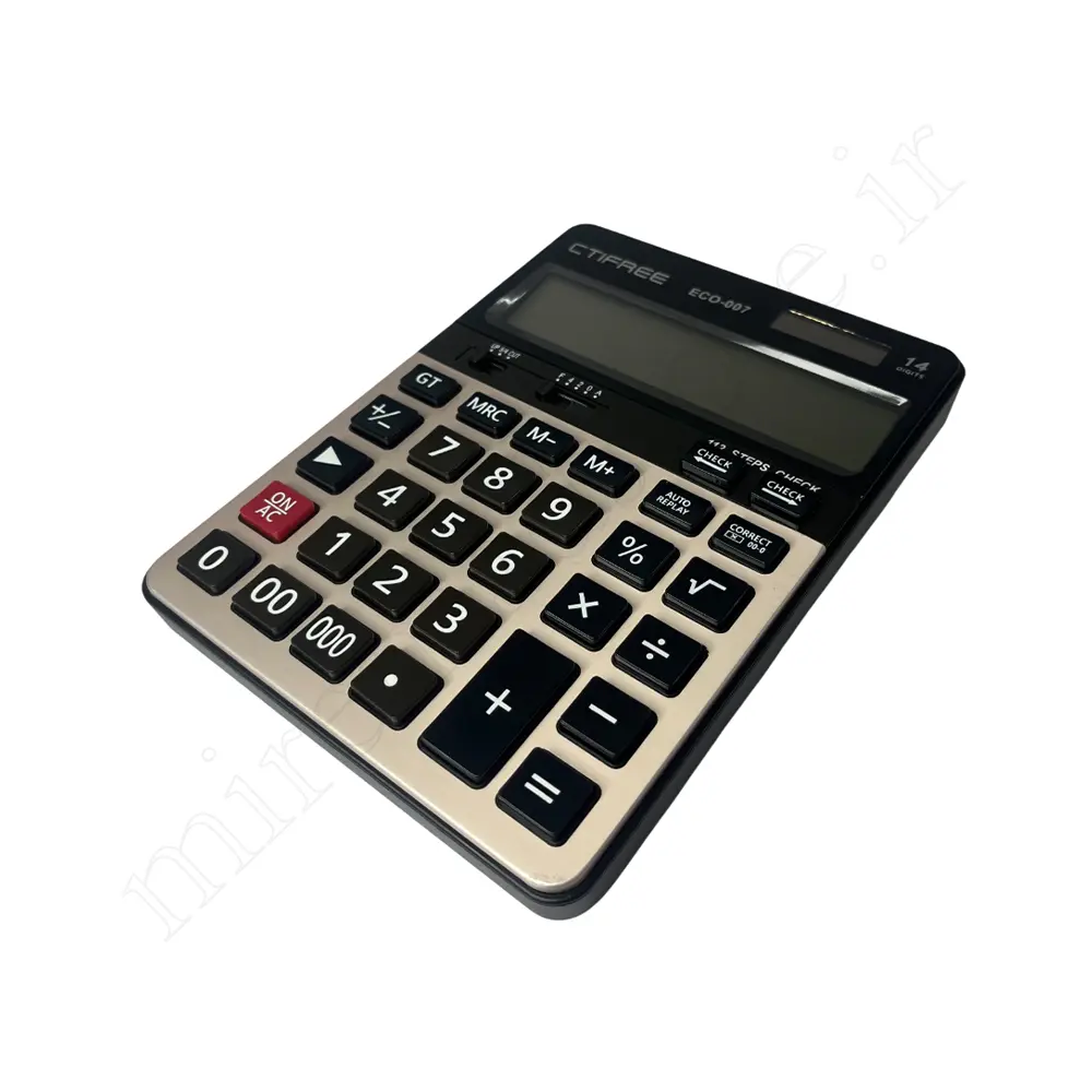 ماشین حساب رومیزی ستی فری CTIFREE-ECO007