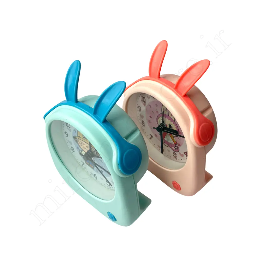 ساعت رومیزی زنگدارکرومی کارتونCLOCK-1828-1888