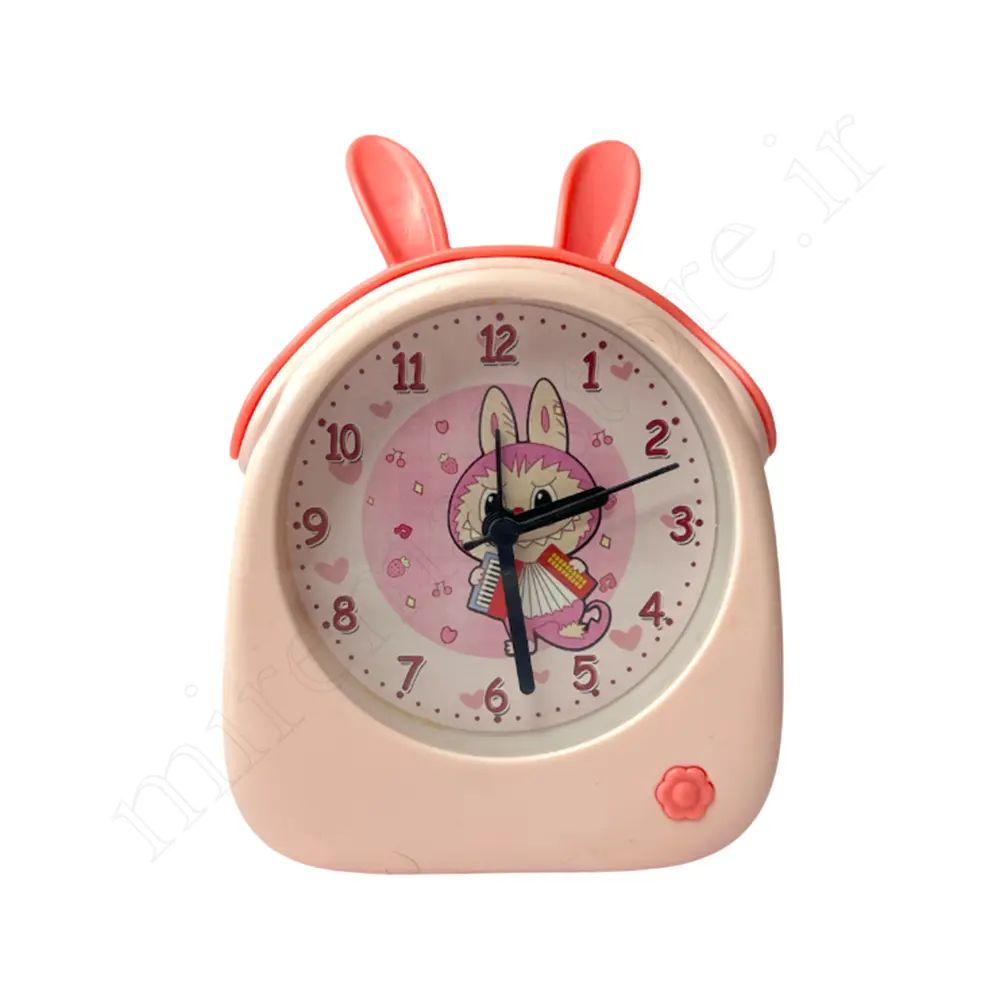 ساعت رومیزی زنگدارکرومی کارتونCLOCK-1828-1888
