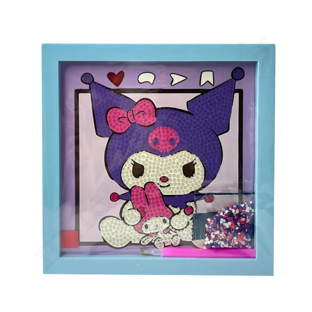 نقاشی الماسیKUROMI-16524-16523-19*19