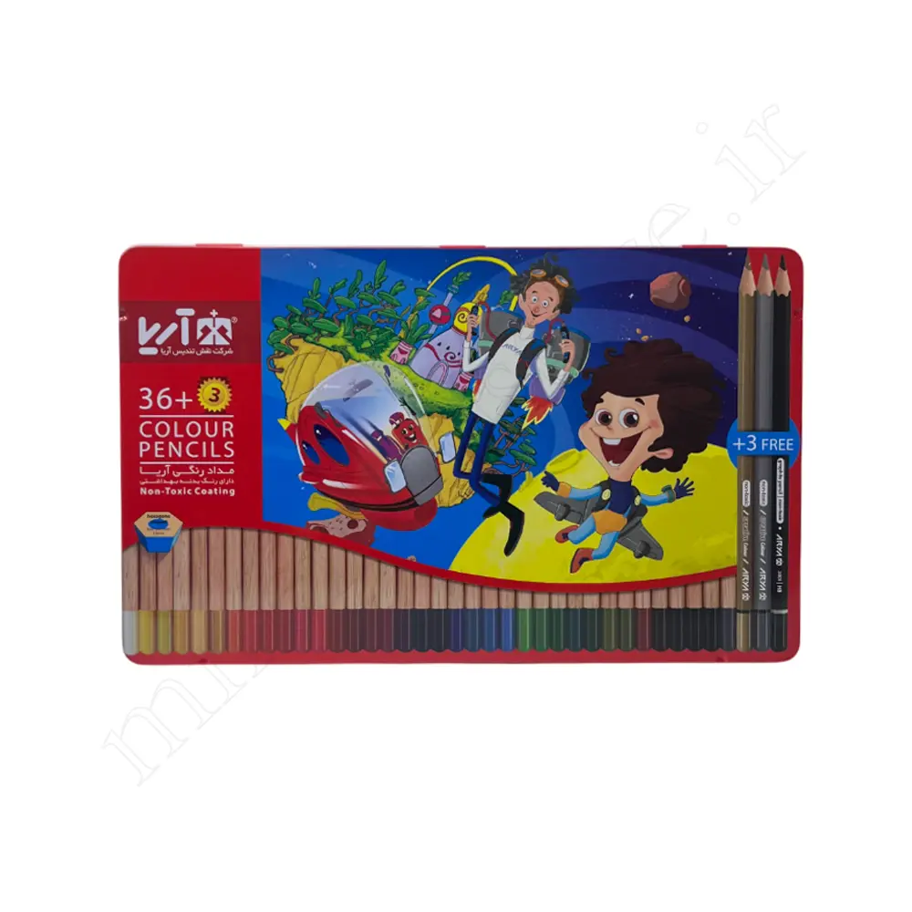 مدادرنگی3+36رنگ آریاARYA