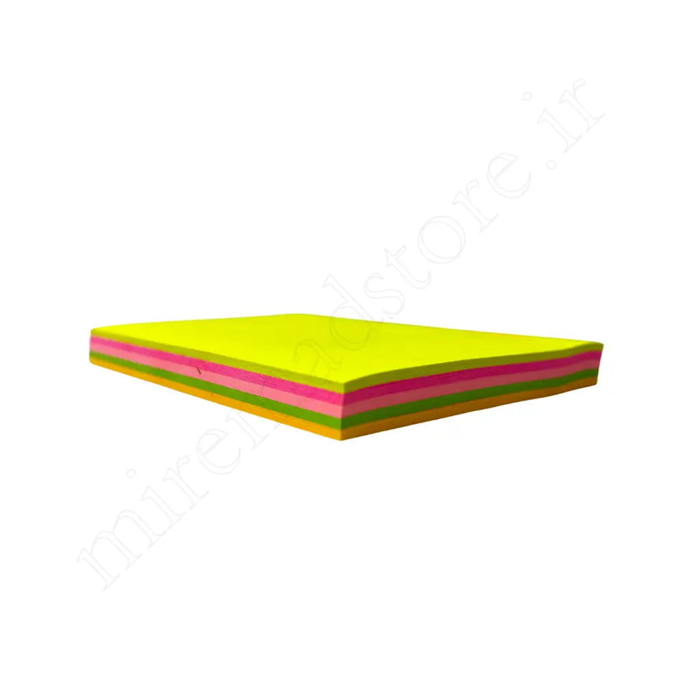 استیکرنوت رنگی اسکول فنسSCHOOLFANS-9203-76*101mm