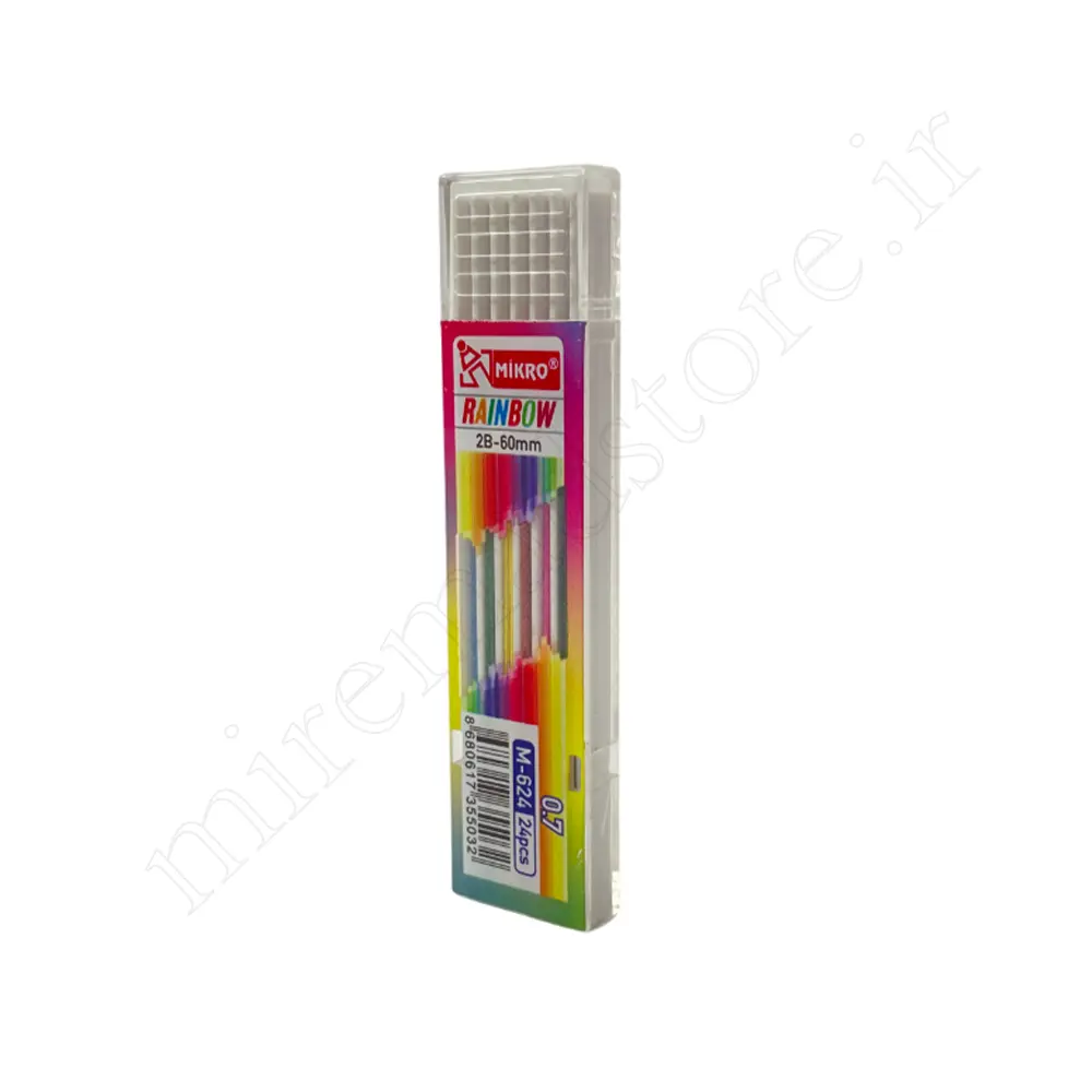 مغز اتود رنگی 0/7mm میکرو MIKRO M-624