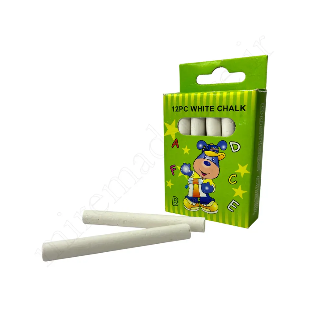 گچ سفید 12عددی چالک WHITE CHALK