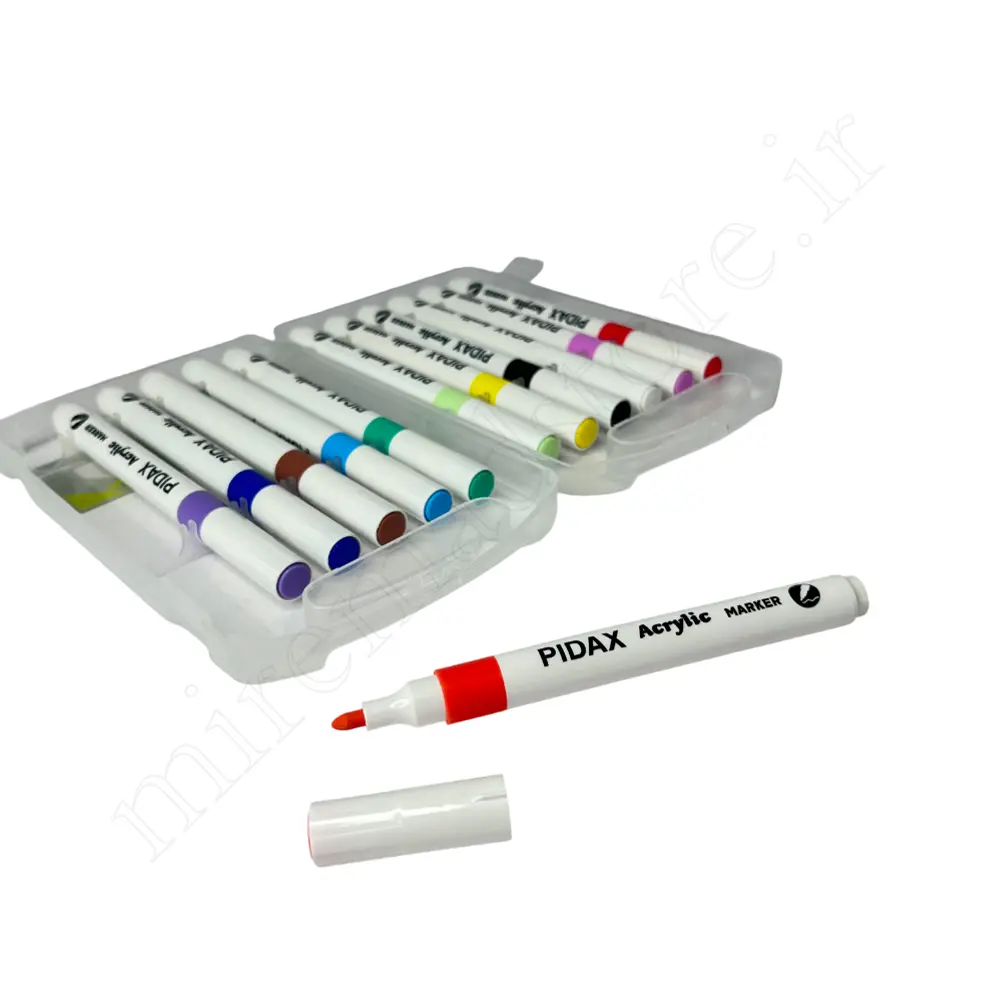ماژیک اکرولیک 12 رنگ پیداکس PIDAX P_612