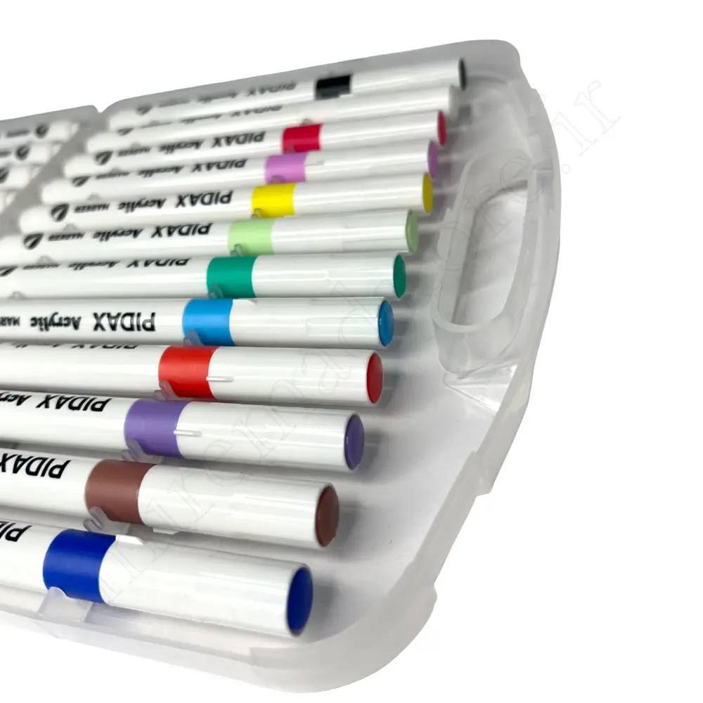 ماژیک اکرولیک 24 رنگ پیداکس PIDAX P_624