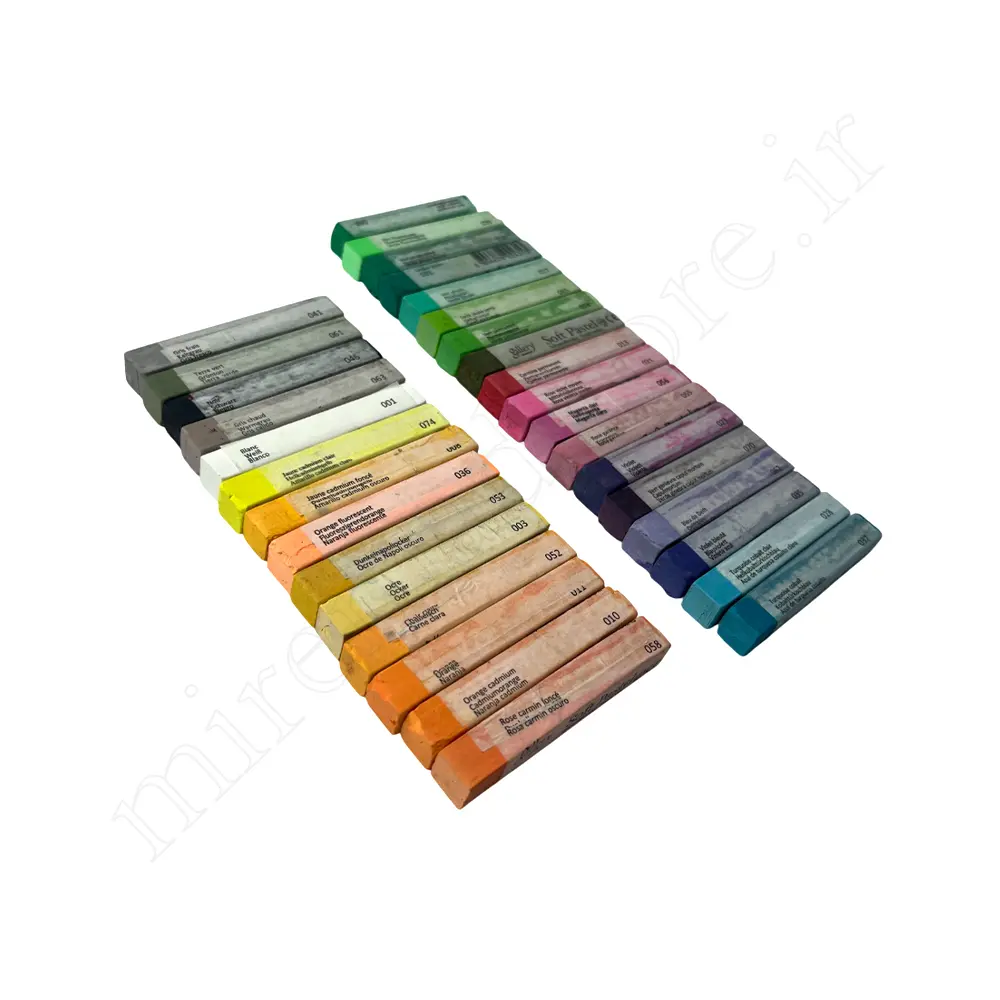 پاستل گچی فشرده عددی مکعبی گالری gallery