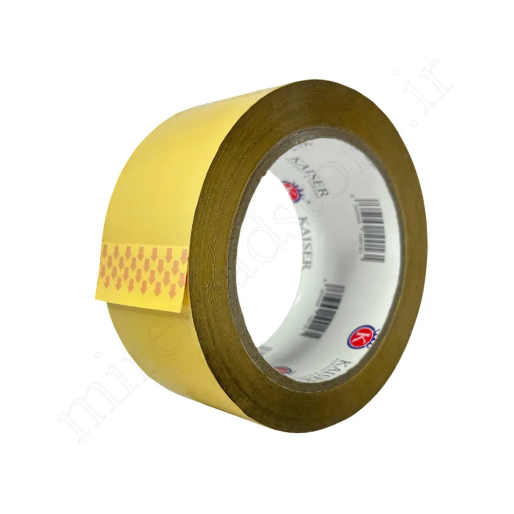 چسب پهن قهوه ای کایزر90یارد50میکرون KAISER-SK104