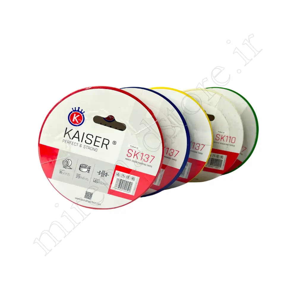 چسب کاغذی رنگی کایزرKAISER-SK137-2cm
