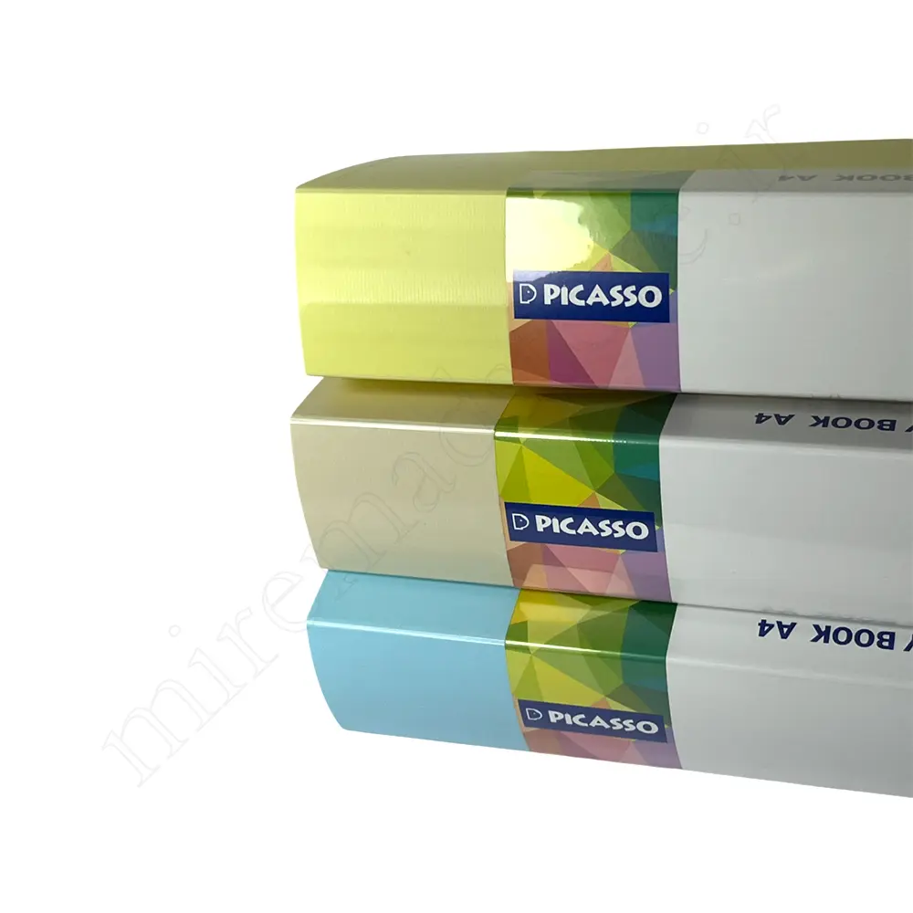 کلربوک80برگ پاستلی پیکاسو PICASO-DB180-A4