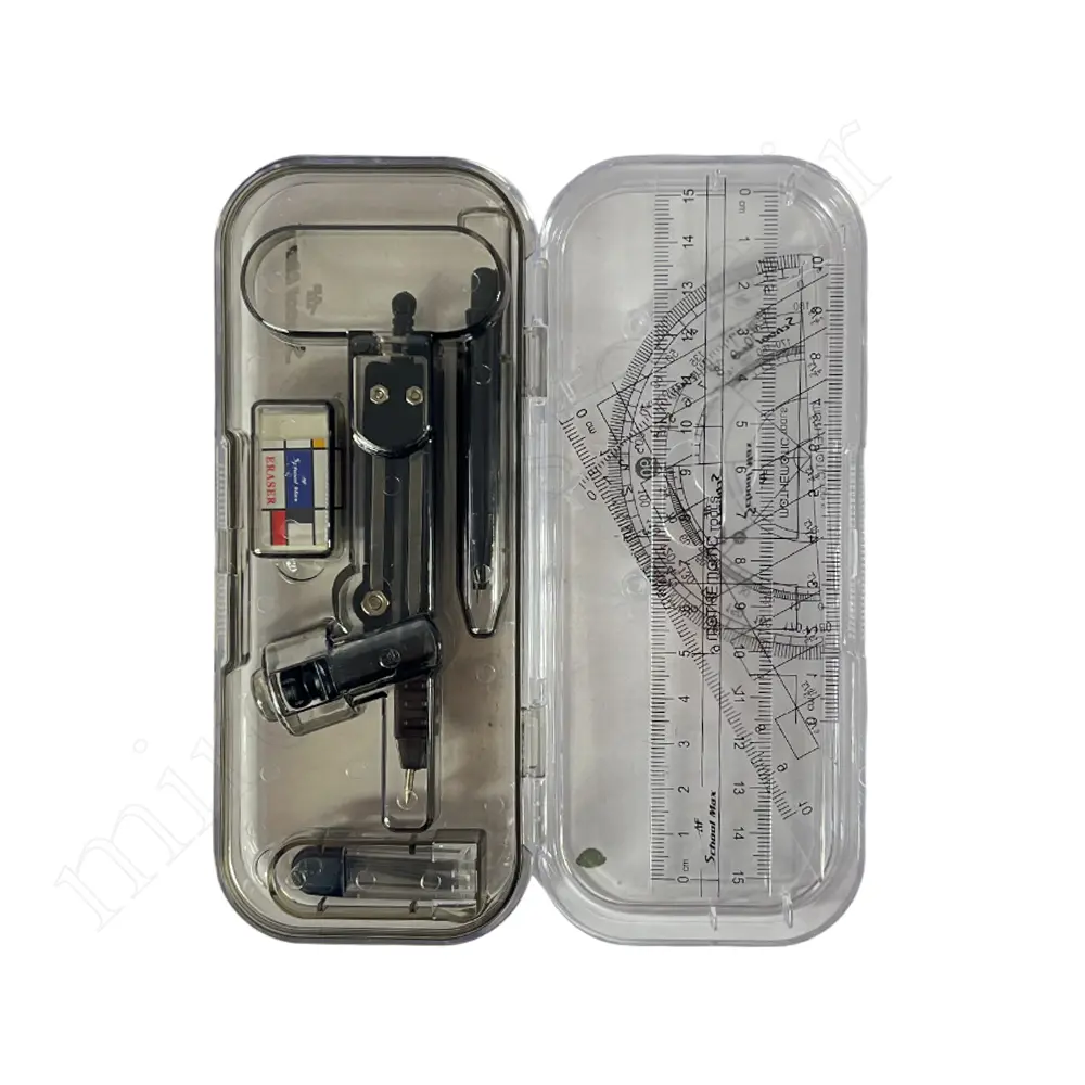 ست پرگار8تکه اسکول مکس SchoolMAX NO:AF1217