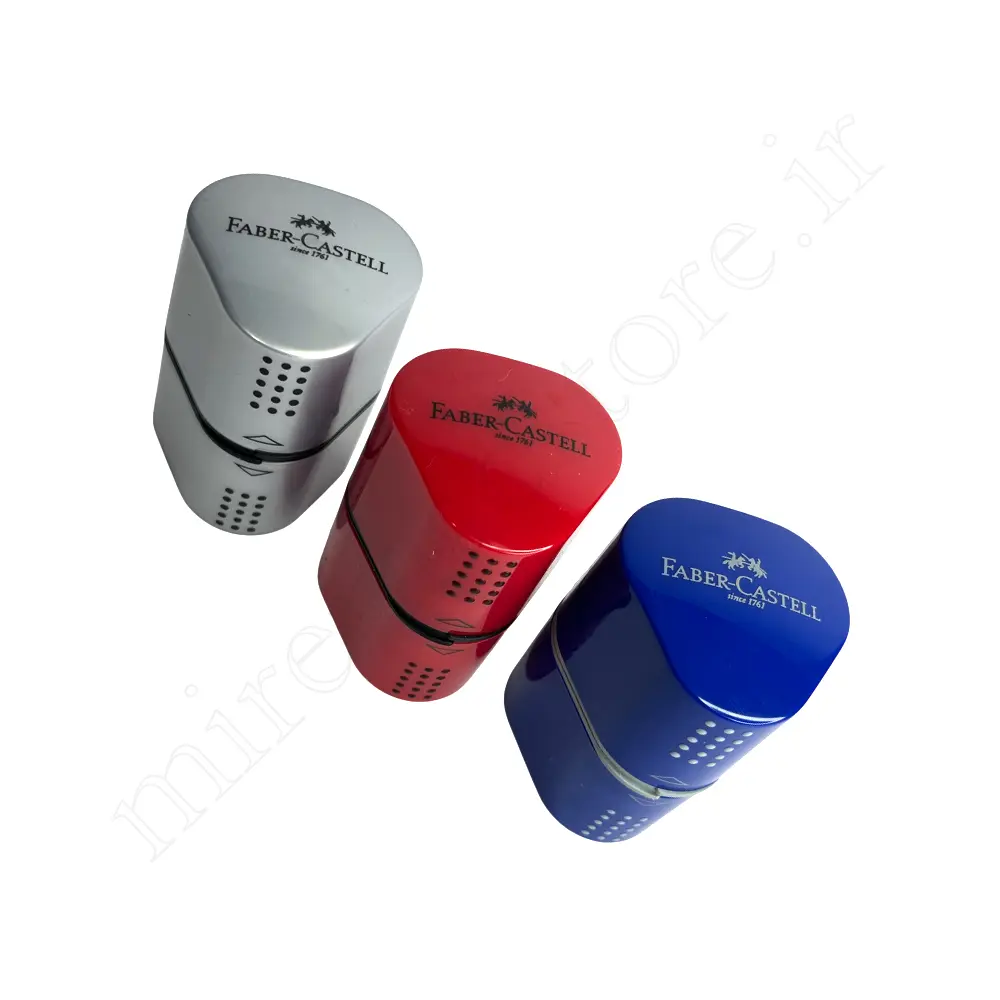 تراش مخزندارسه سوراخ فابرکاستلFABER-CASTELL183801
