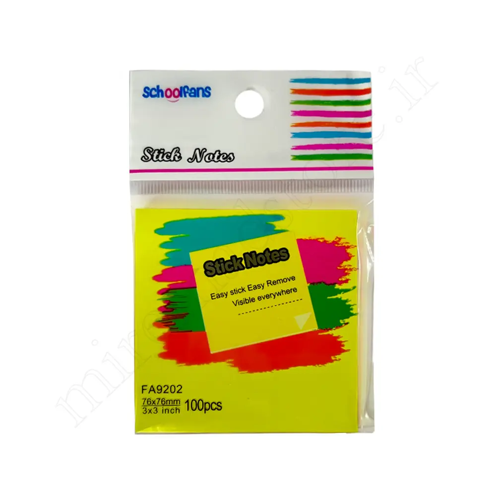 استیکرنوت اسکول فنسSchoolfans FA9202