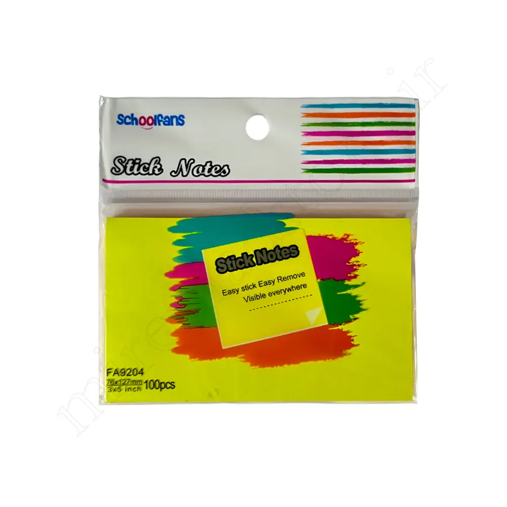 استیکرنوت اسکول فنسSchoolfans FA9204