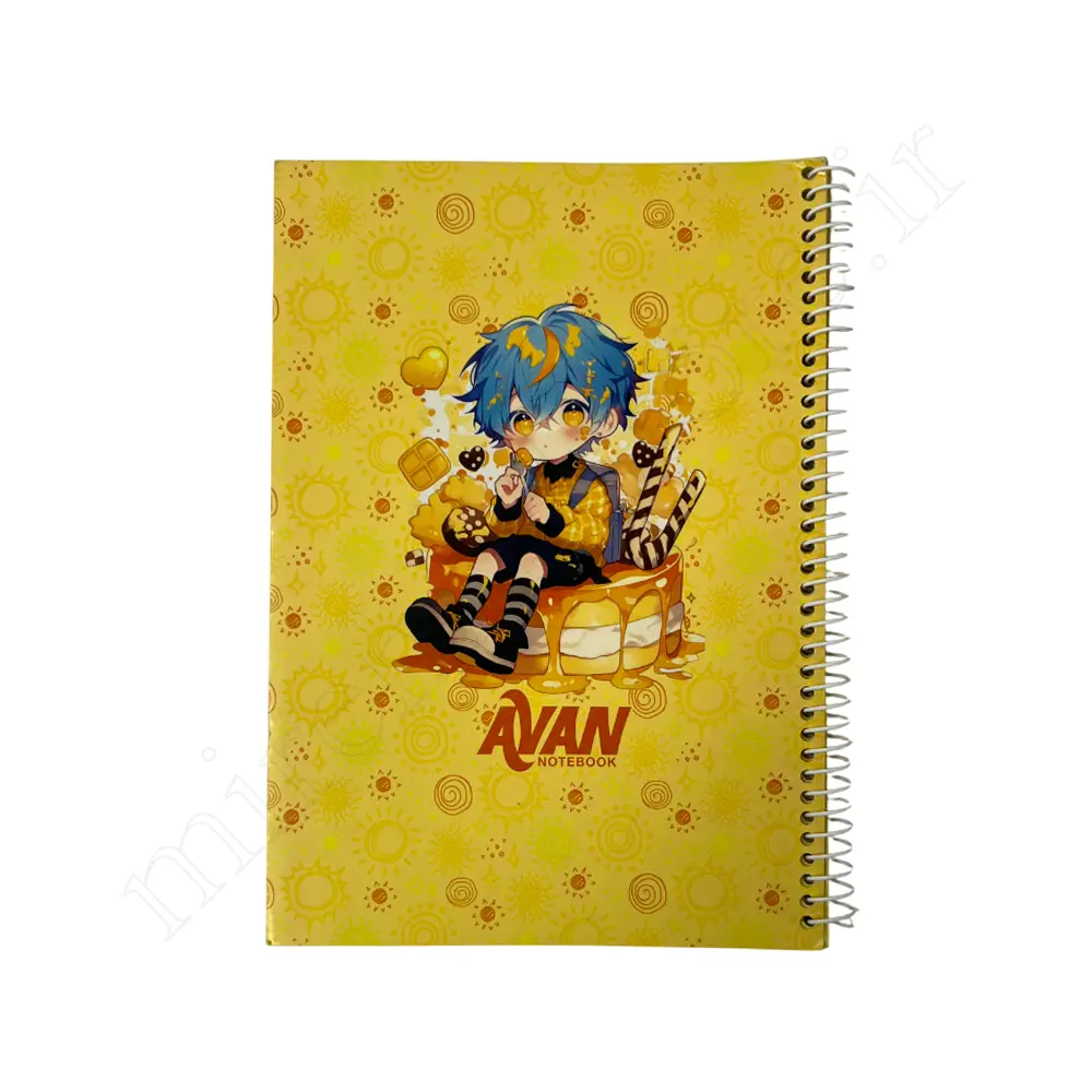 دفتر40برگ تک خط حاشیه آوان AVAVN-9405