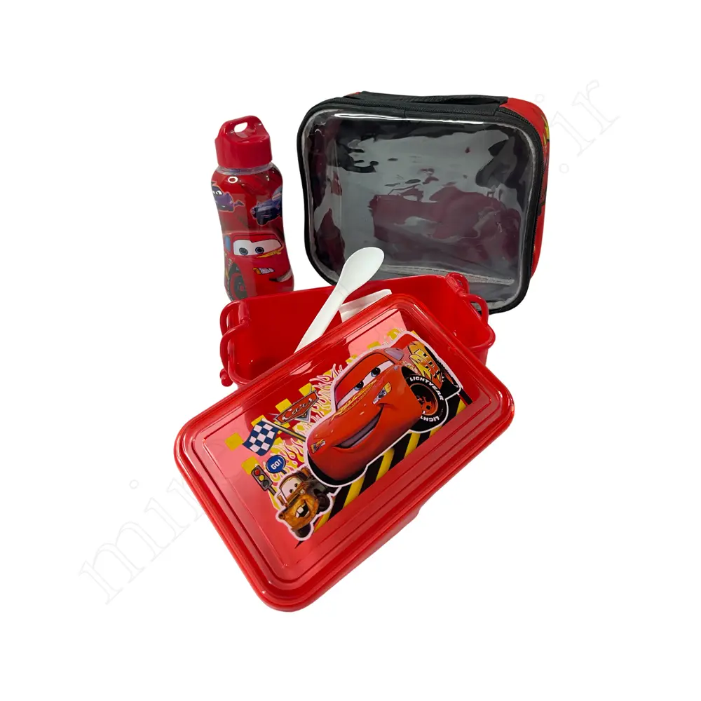 ست ظرف غذاوقمقمه کیف دارLUNCHBOX NO:6015