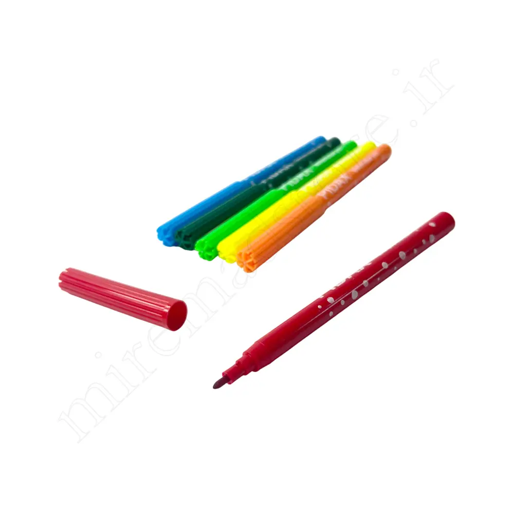 ماژیک نقاشی 12رنگ پیداکس مقوایی PIDAX-31012