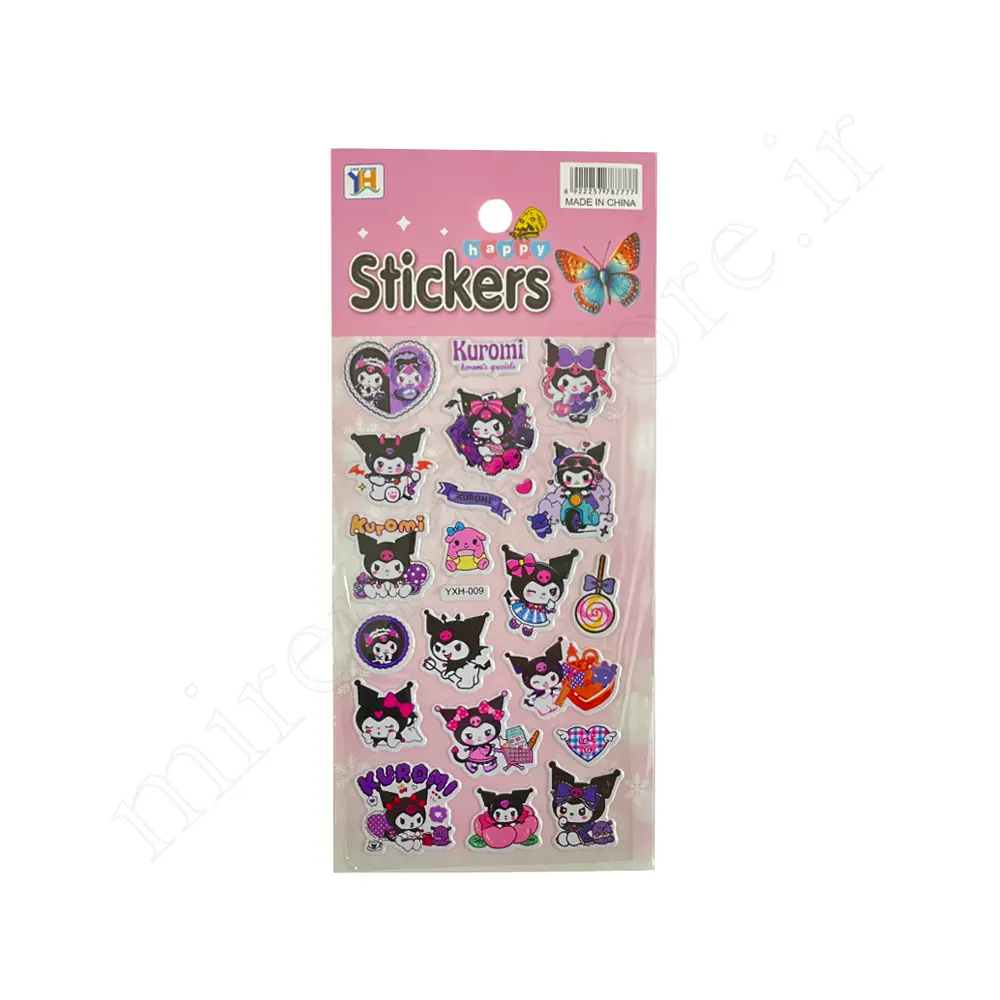 استیکرفانتزی کرومی STICKERS YXH