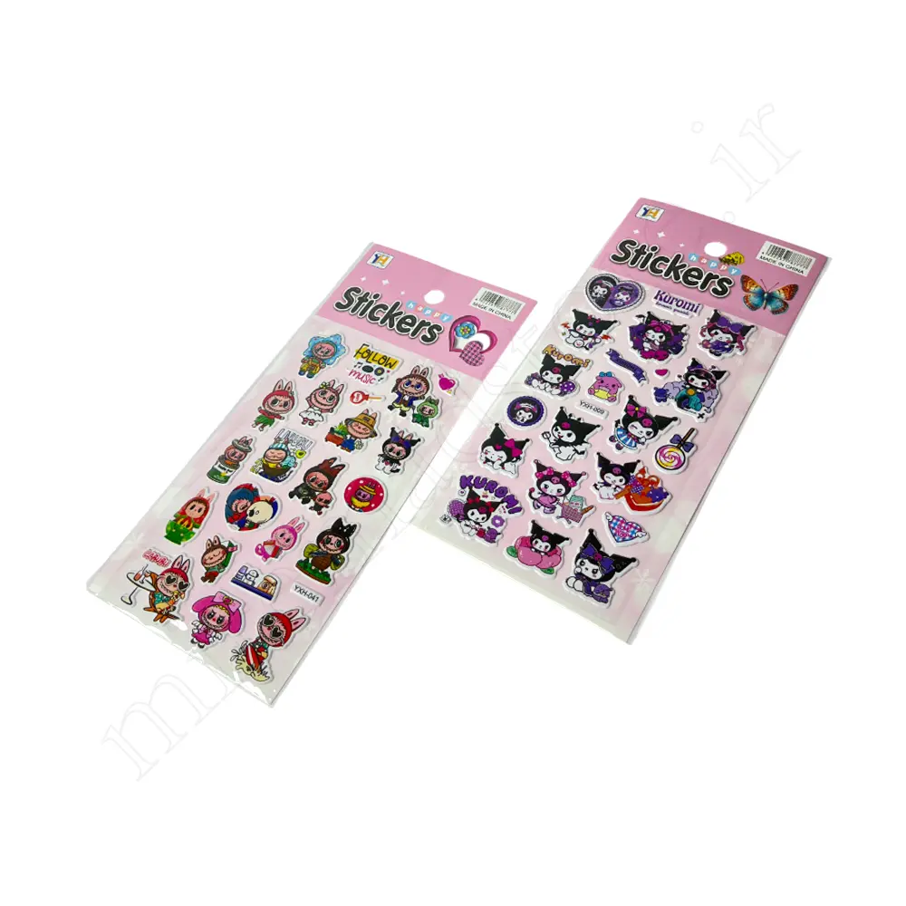 استیکرفانتزی کرومی STICKERS YXH