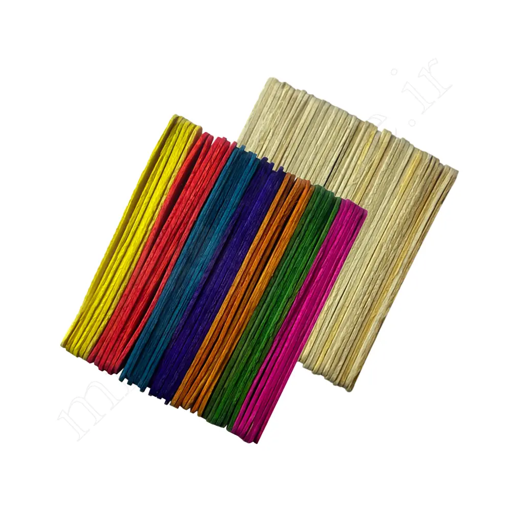 چوب بستنی ساده/ رنگی ICE Cream Stick