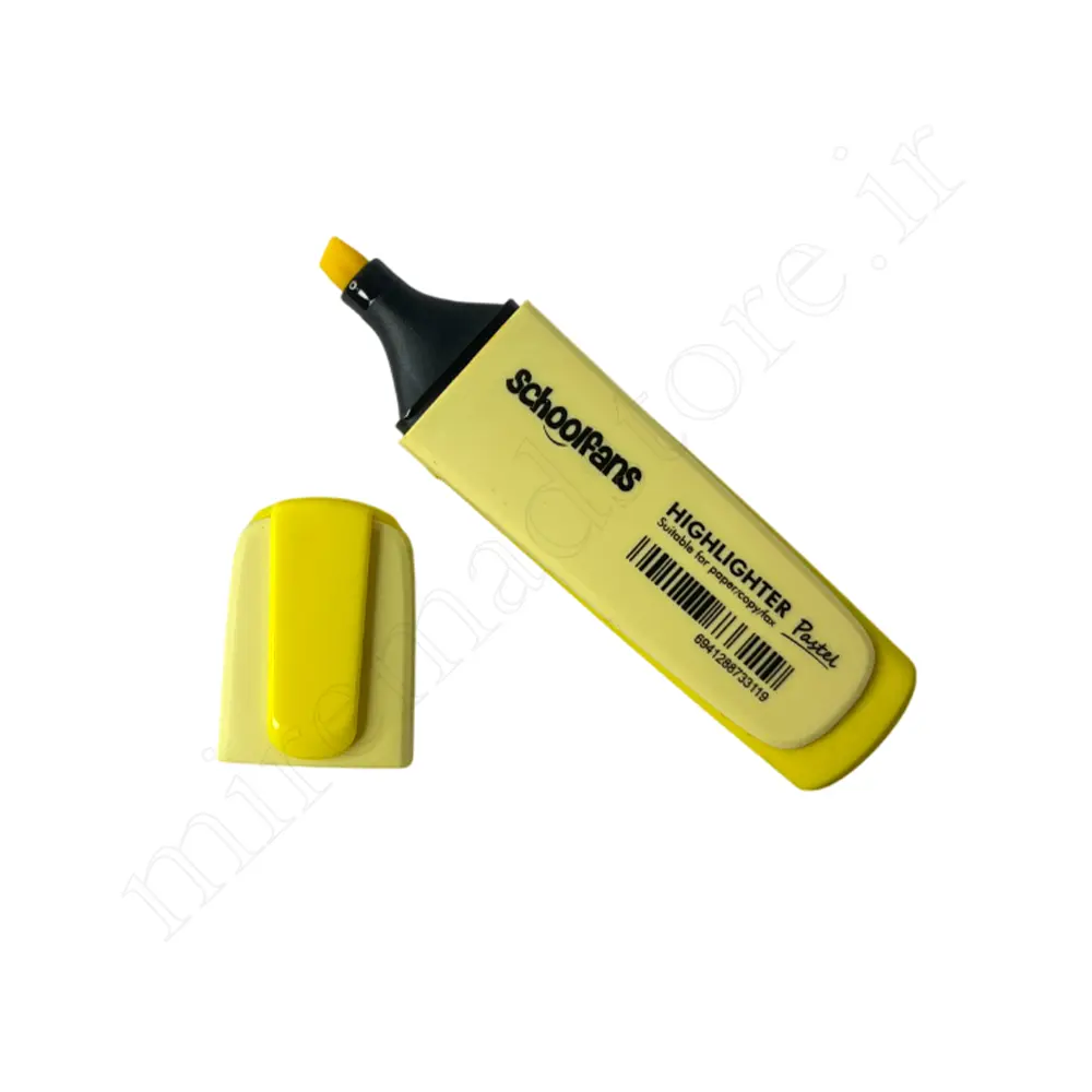 ماژیک هایلایتر پاستلی 10رنگ 3119 اسکول فنس schoolfans