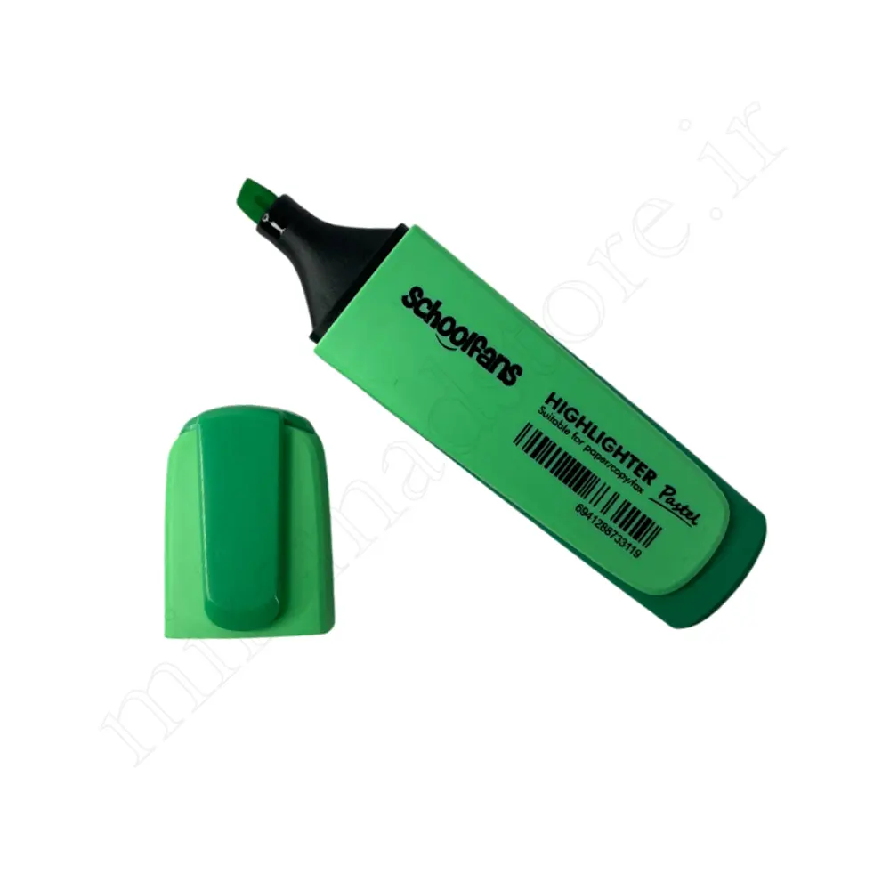 ماژیک هایلایتر پاستلی 10رنگ 3119 اسکول فنس schoolfans