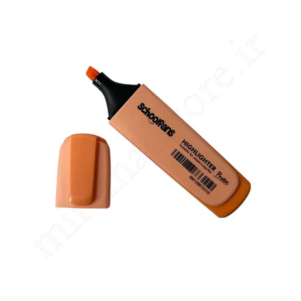 ماژیک هایلایتر پاستلی 10رنگ 3119 اسکول فنس schoolfans