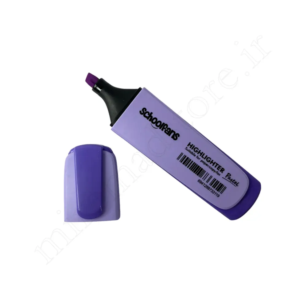 ماژیک هایلایتر پاستلی 10رنگ 3119 اسکول فنس schoolfans