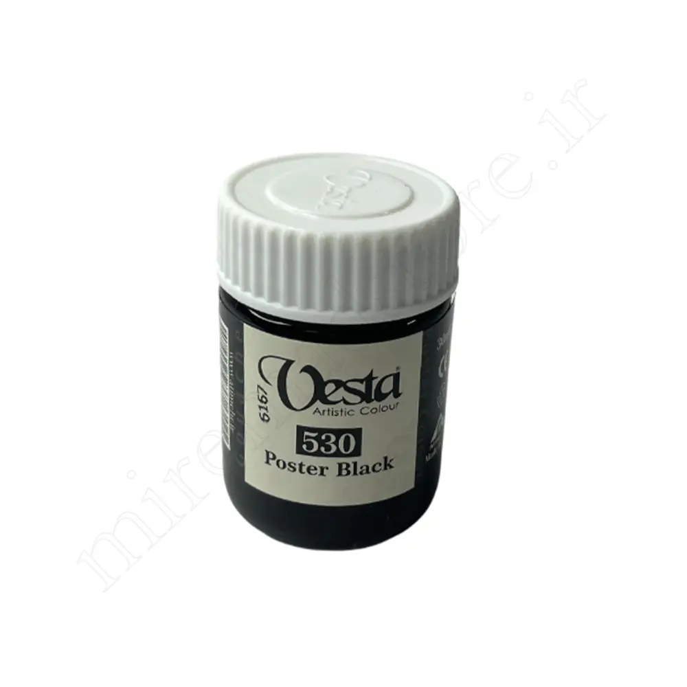 گواش حرفه ای 6 رنگ 33ml وستا Vesta