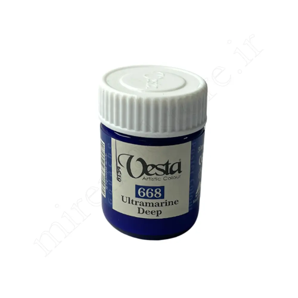 گواش حرفه ای 6 رنگ 33ml وستا Vesta
