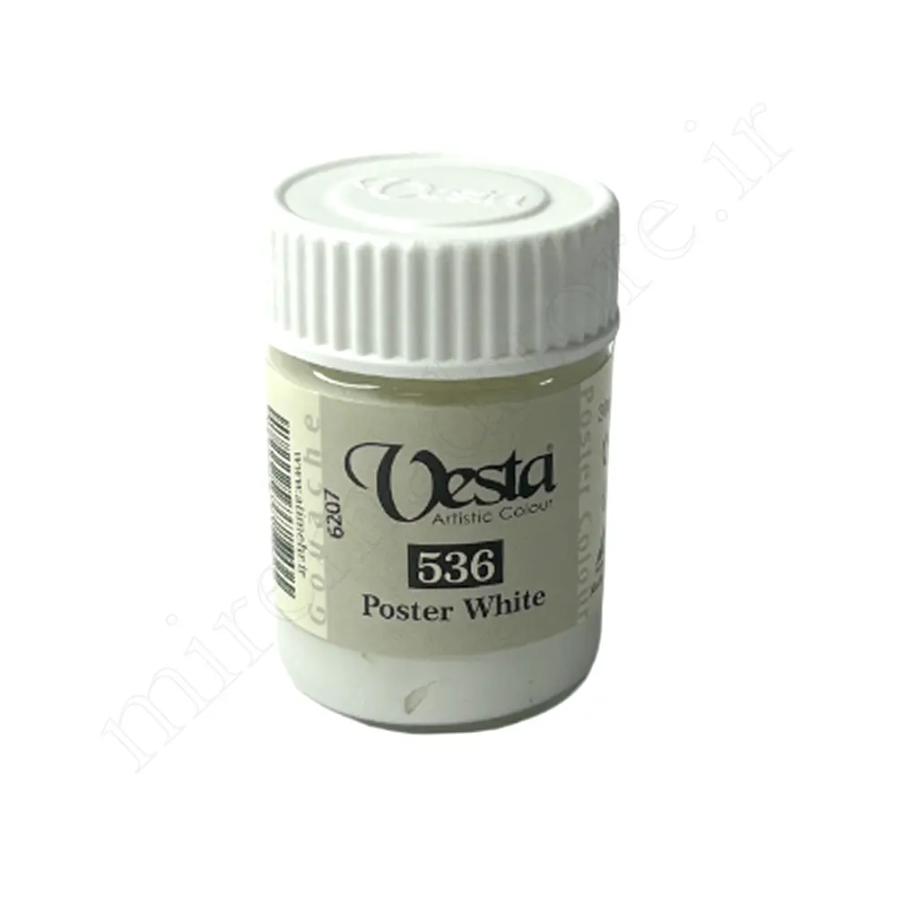 گواش حرفه ای 6 رنگ 33ml وستا Vesta