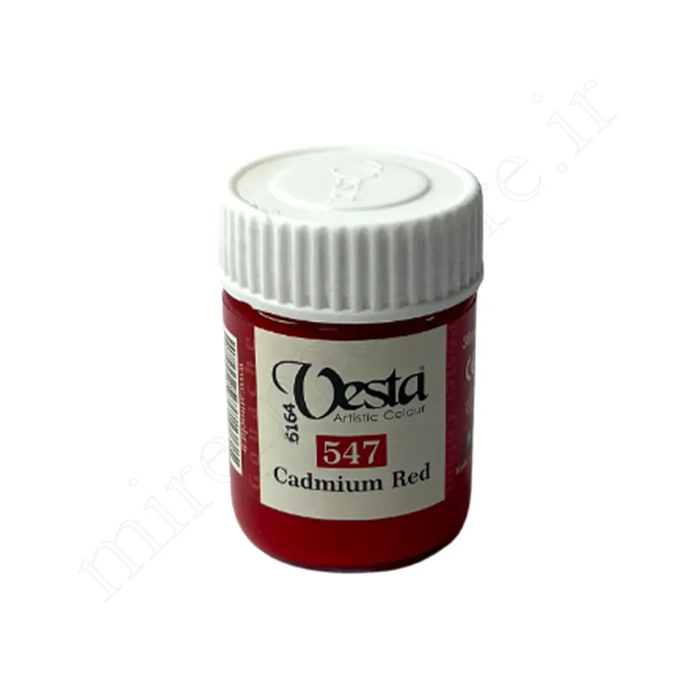 گواش حرفه ای 6 رنگ 33ml وستا Vesta