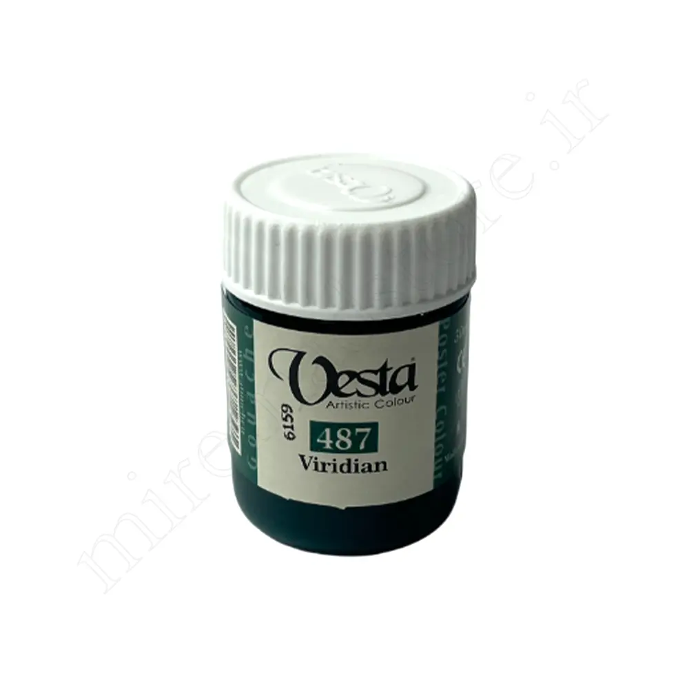 گواش حرفه ای 6 رنگ 33ml وستا Vesta