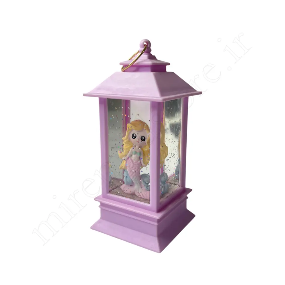 فانوس چراغ دار آکواریومی آویزدار CRYSTSAL LIGHT