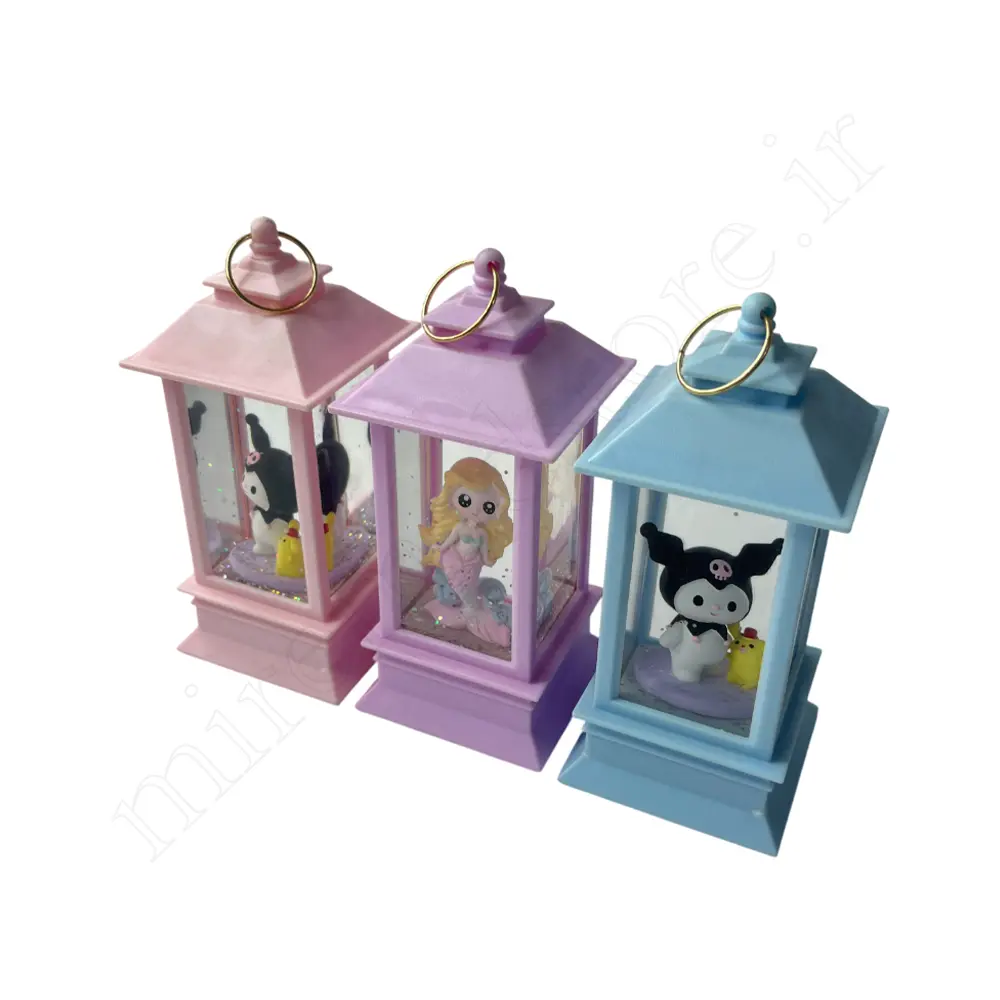 فانوس چراغ دار آکواریومی آویزدار CRYSTSAL LIGHT