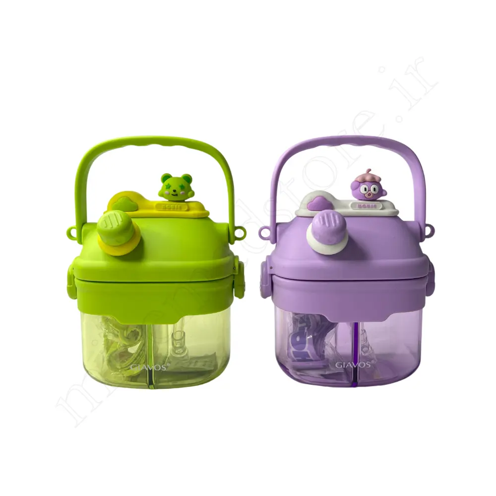 قمقمه دومخزن دور سیلیکون فانتزی GLAVOS