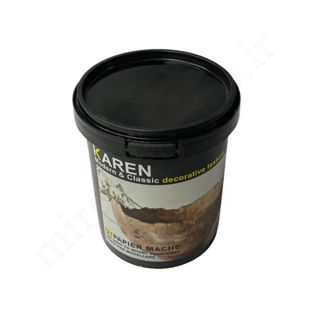 خمیر پاپیه ماشه 1kg کارن KAREN PAPER MACH