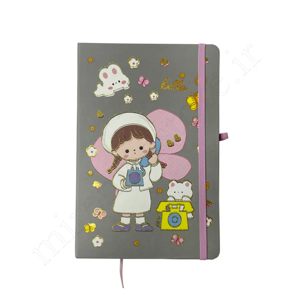 دفترA5کشدارطرحدارNOTEBOOK NO:570319
