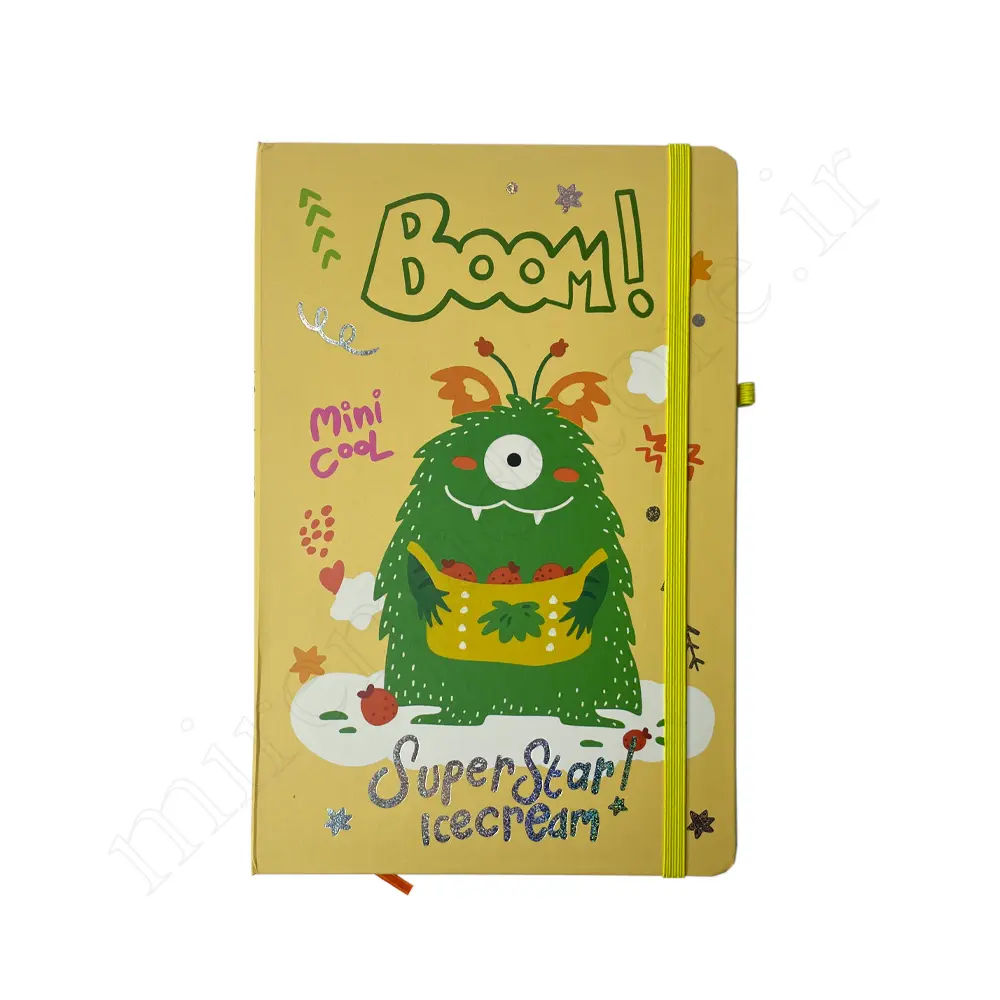 دفترA5کشدارطرحدارNOTEBOOK NO:570323